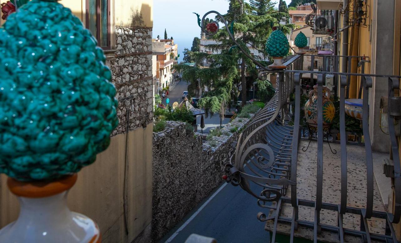 Apartamento Casa Rosa Taormina Exterior foto